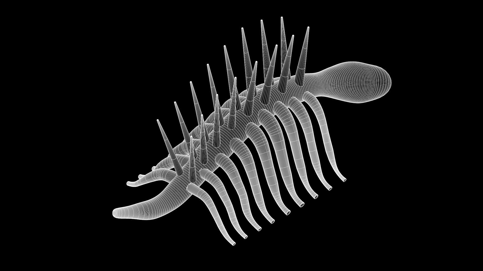 Attack on Titan - Skeleton 3D model_6