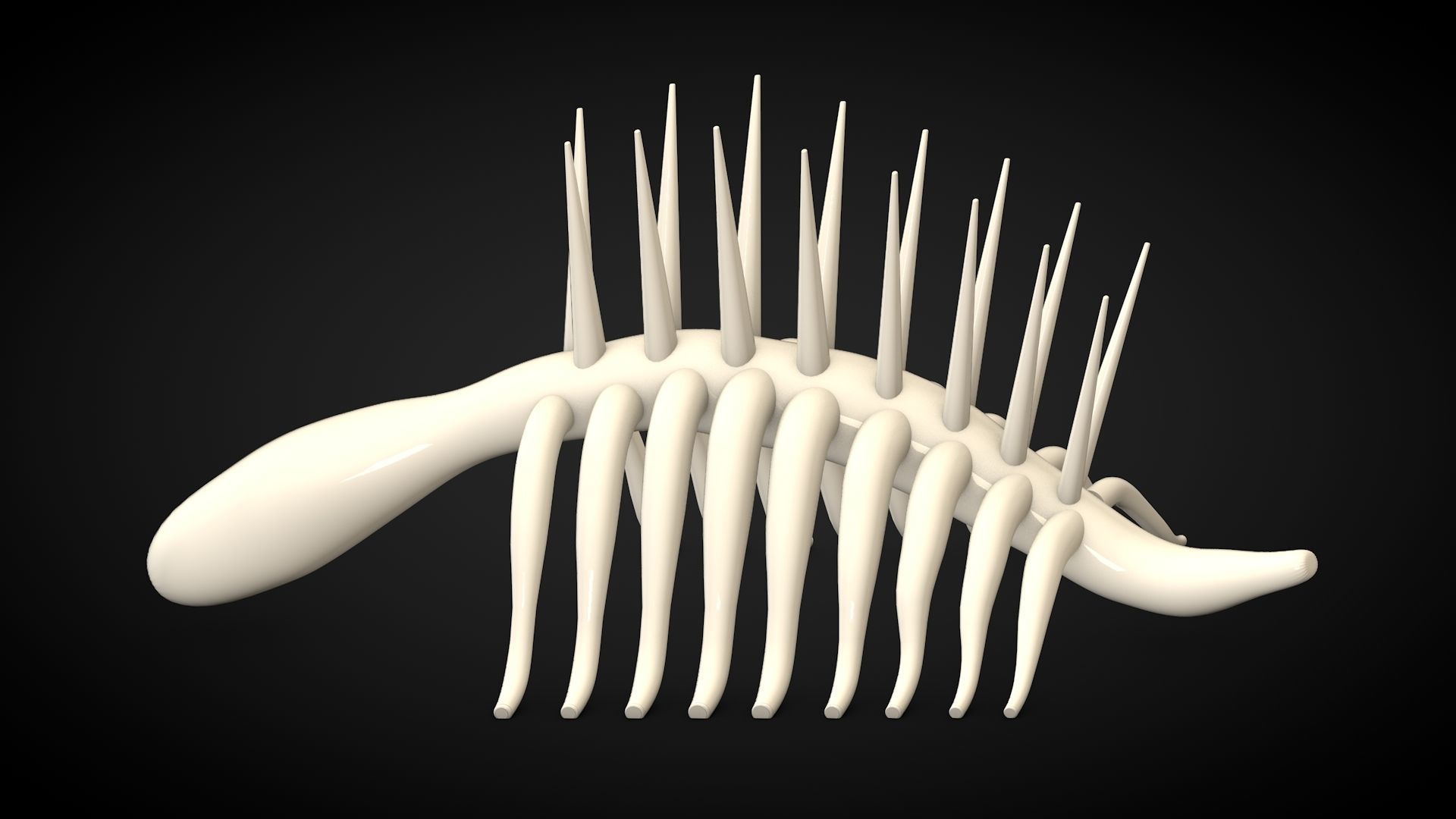 Attack on Titan - Skeleton 3D model_5