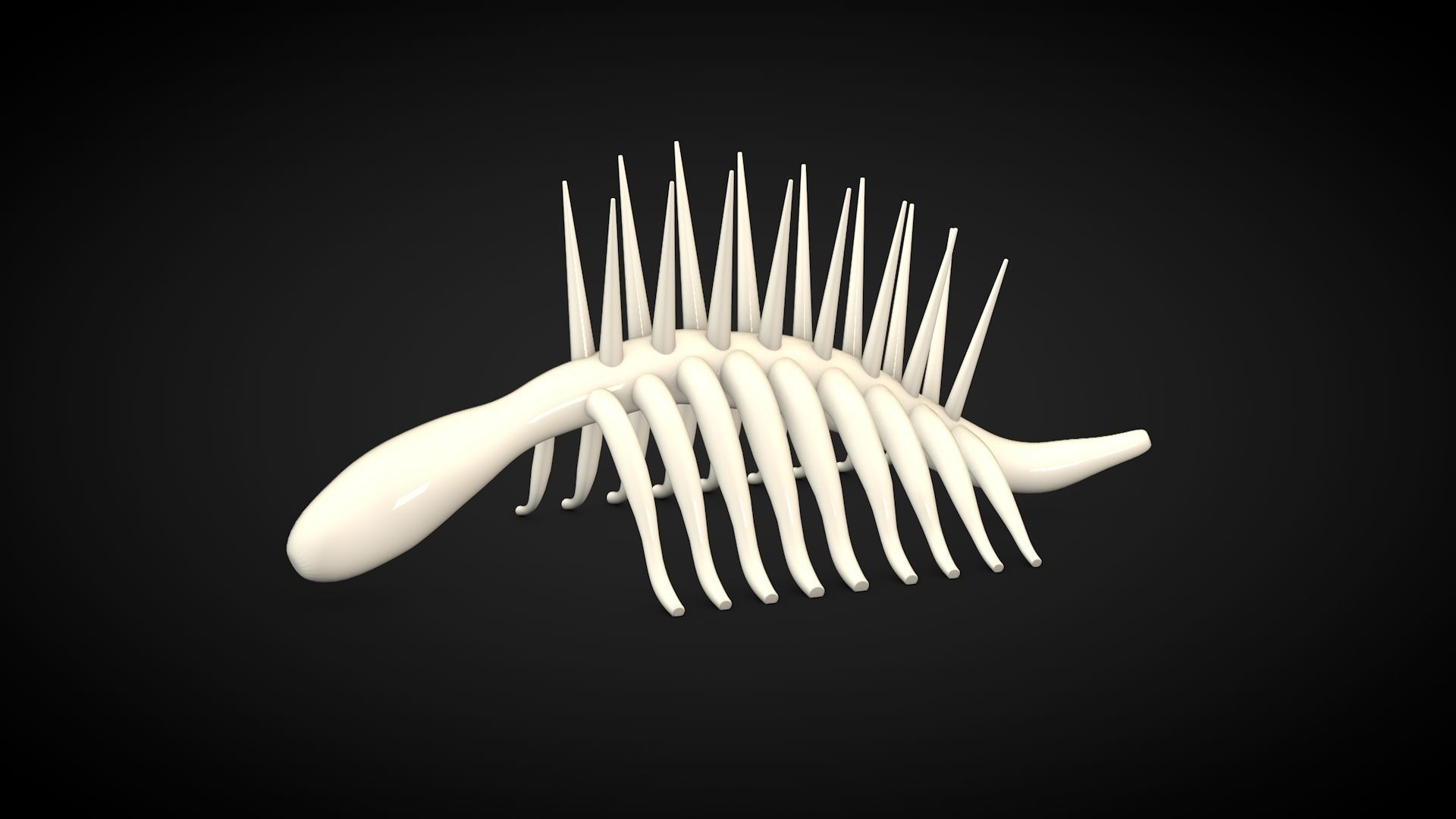 Attack on Titan - Skeleton 3D model_1