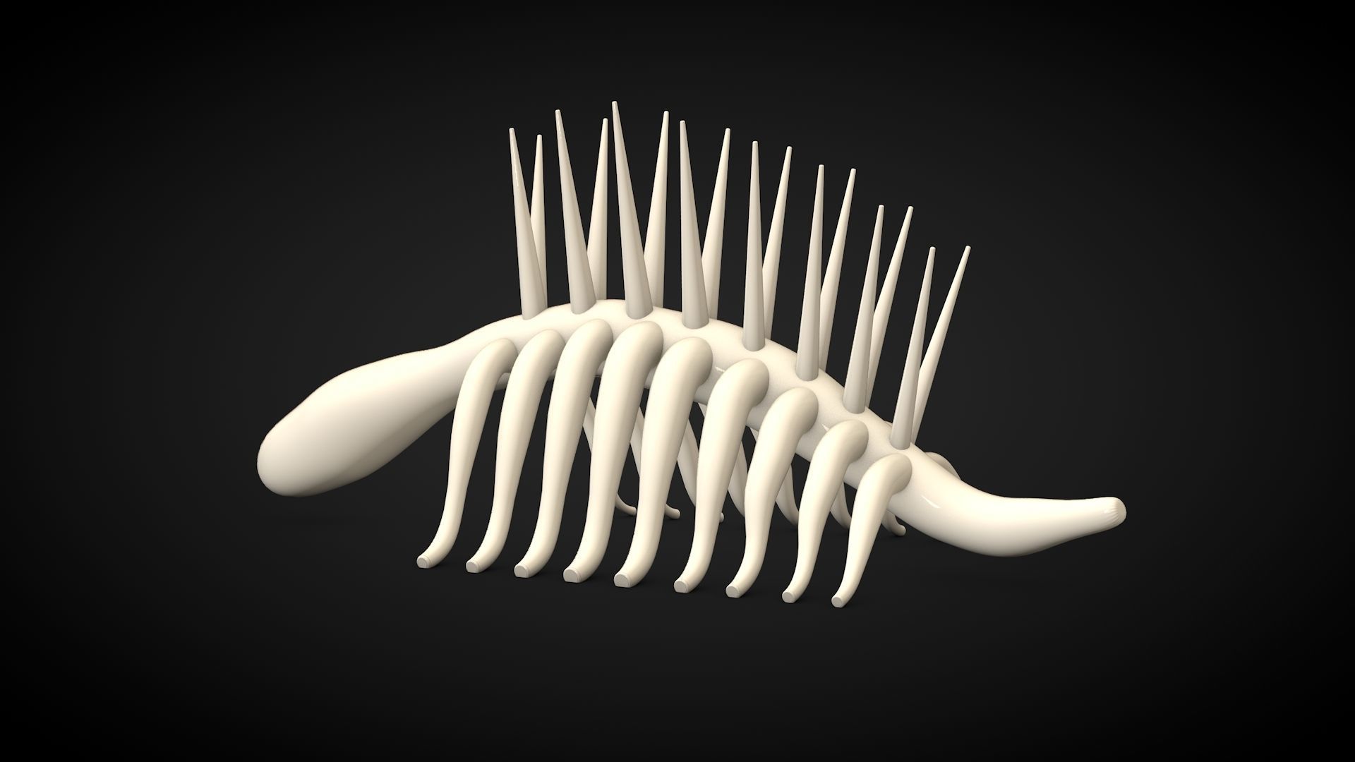 Attack on Titan - Skeleton 3D model_4