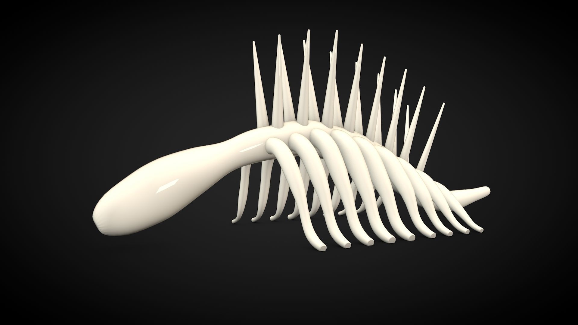 Attack on Titan - Skeleton 3D model_3