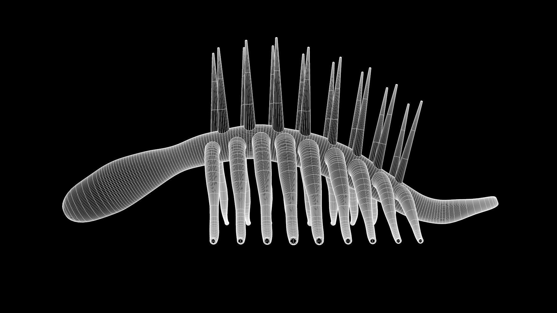 Attack on Titan - Skeleton 3D model_7