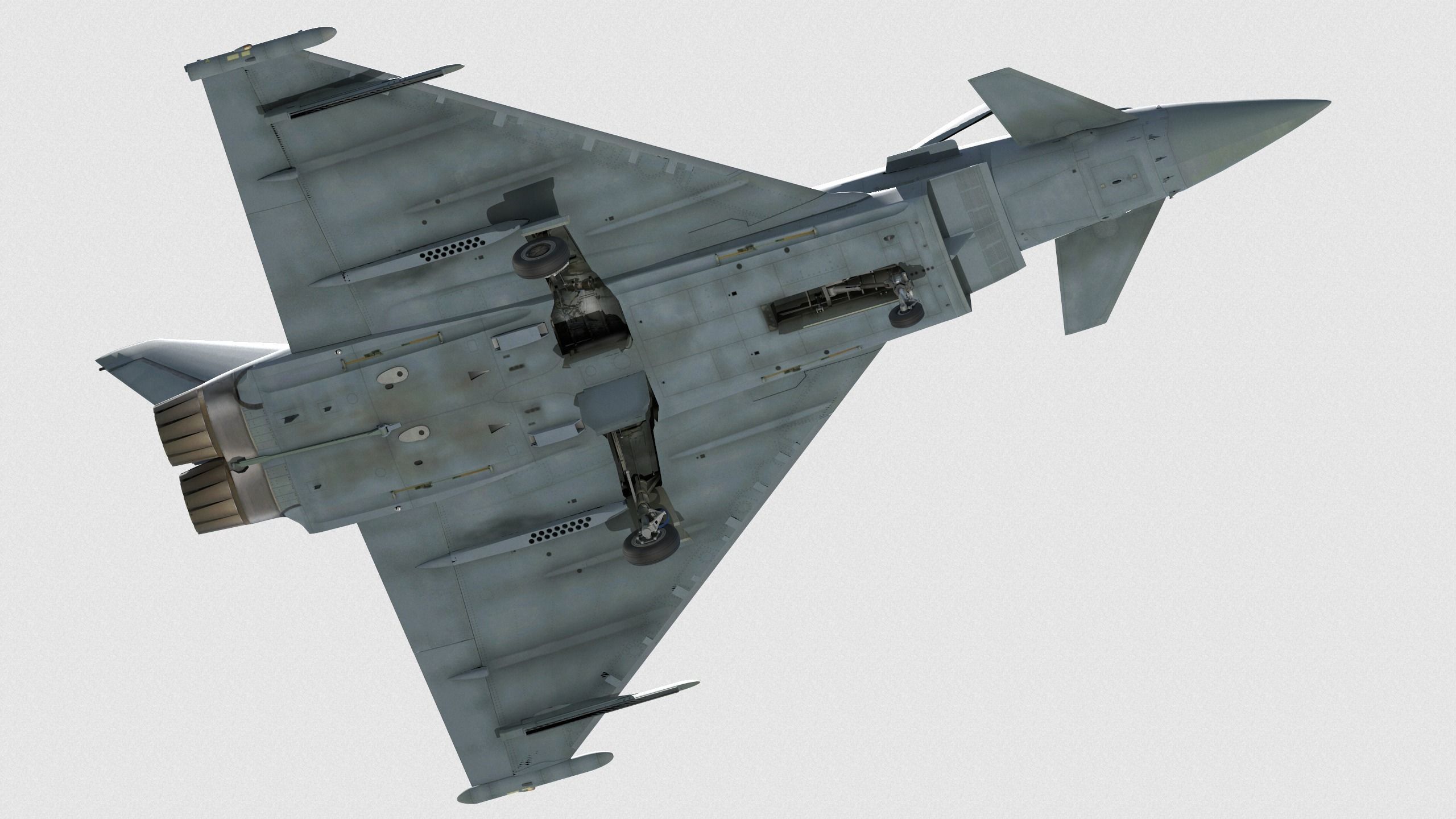 Eurofighter 2000 3D model_8