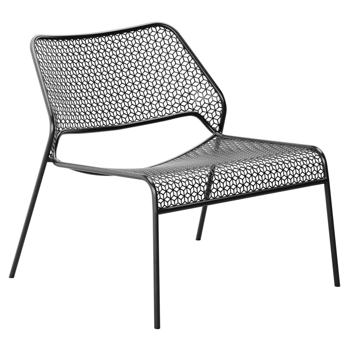 Hot Mesh Lounge Chair by blu dot 3D model_0