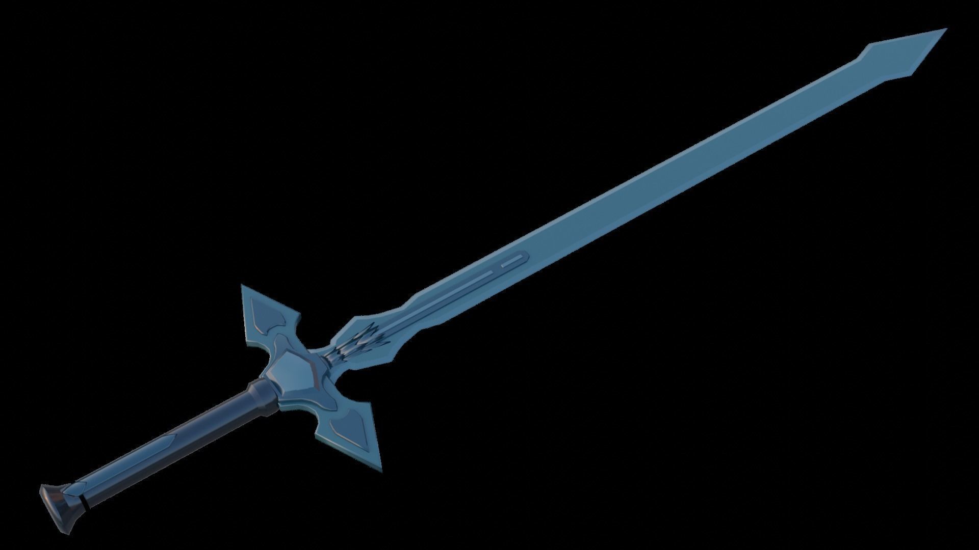 Elucidator and Dark Repulsor LowPoly  Low-poly 3D model_3