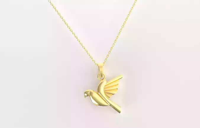 Normal Flying Bird Pendant