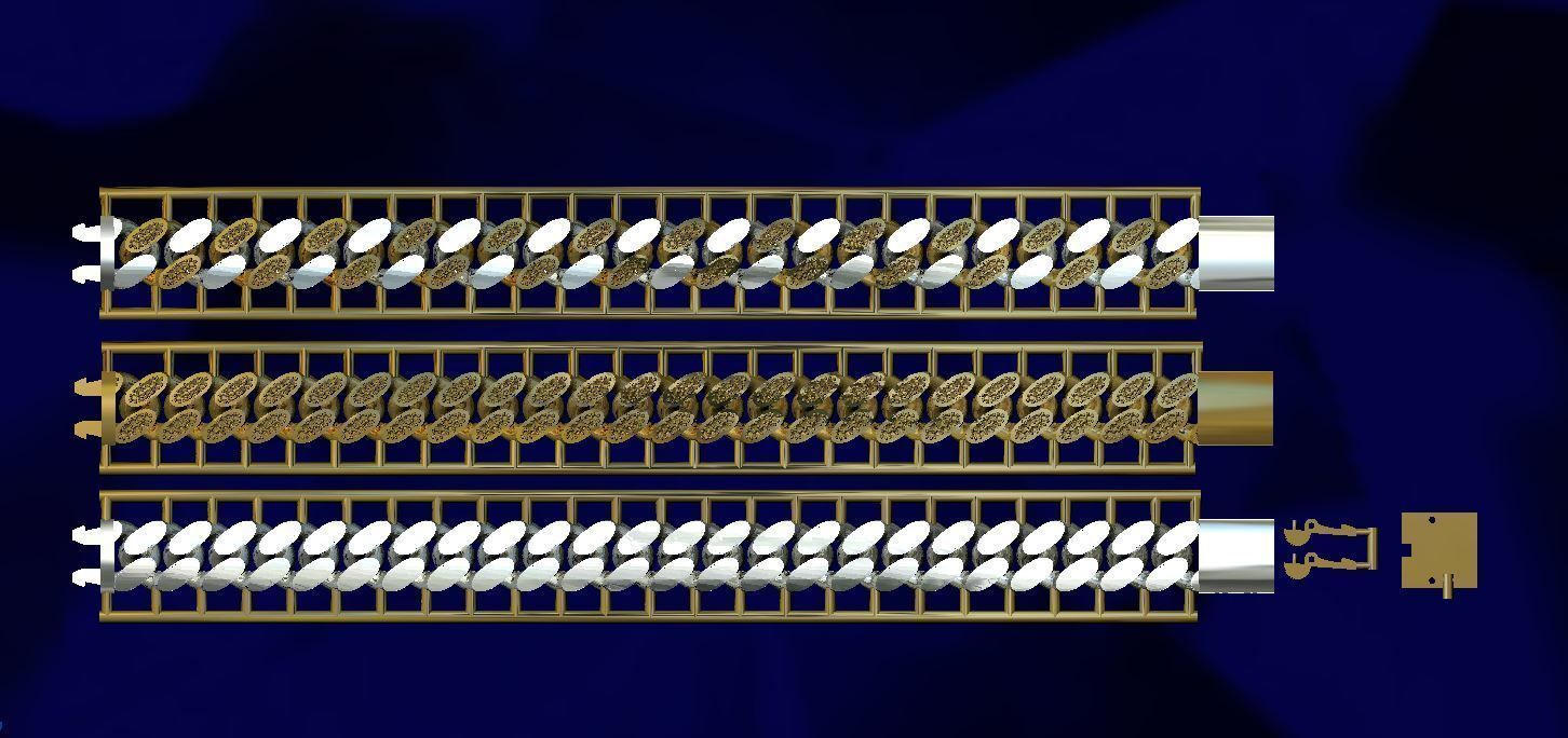 One piece fusion chain is cast directly 3D print model_1