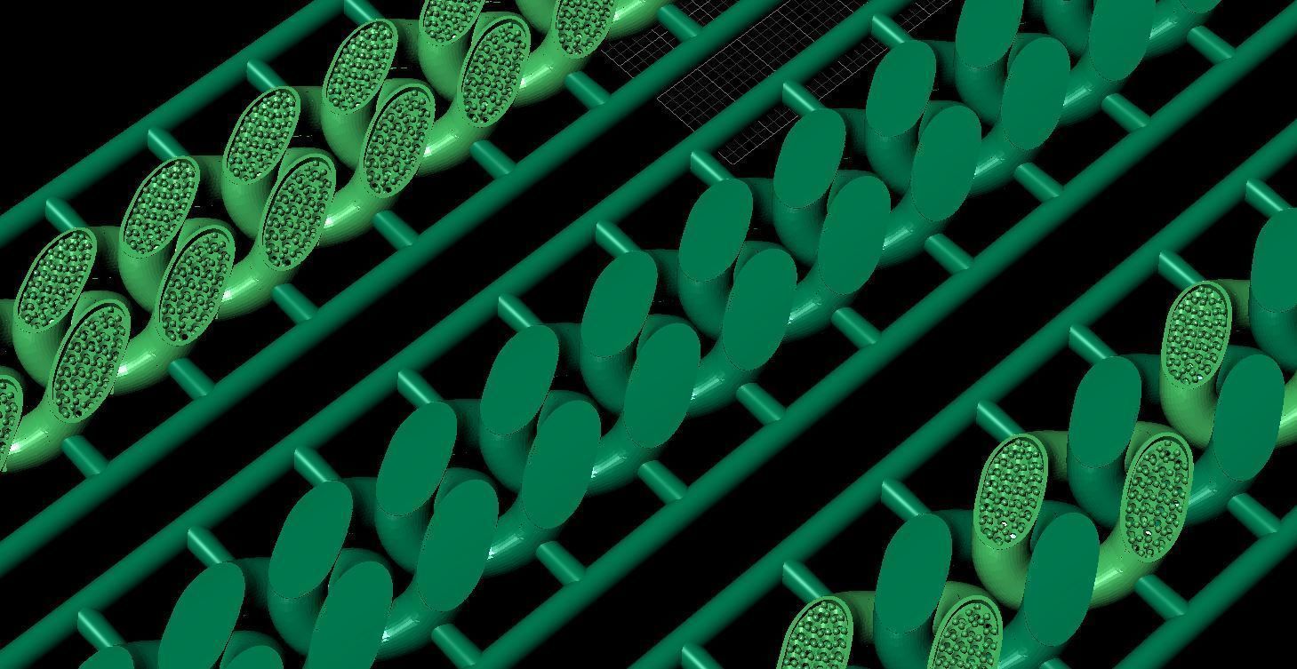 One piece fusion chain is cast directly  3D print model_2