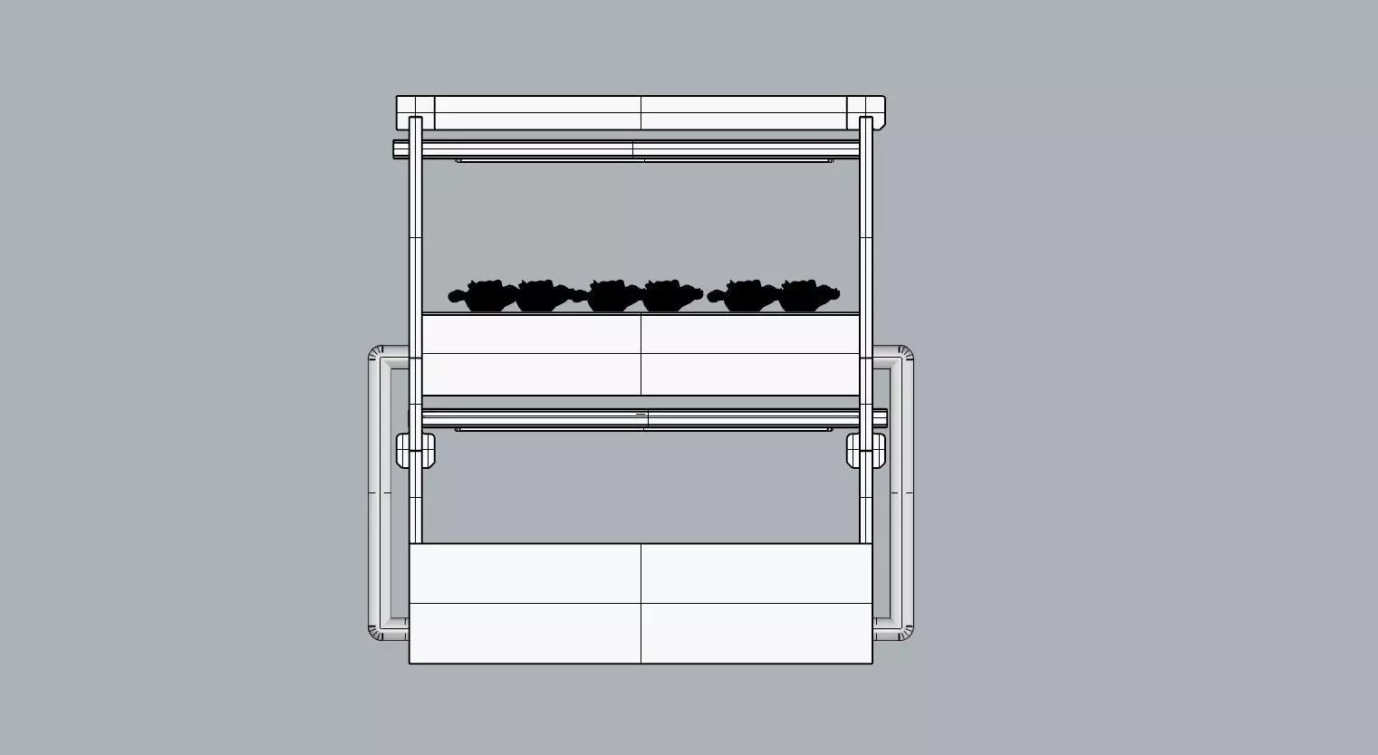 Hydroponic Plant  3D model_0