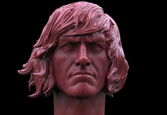 HE-MAN Head 3D print model