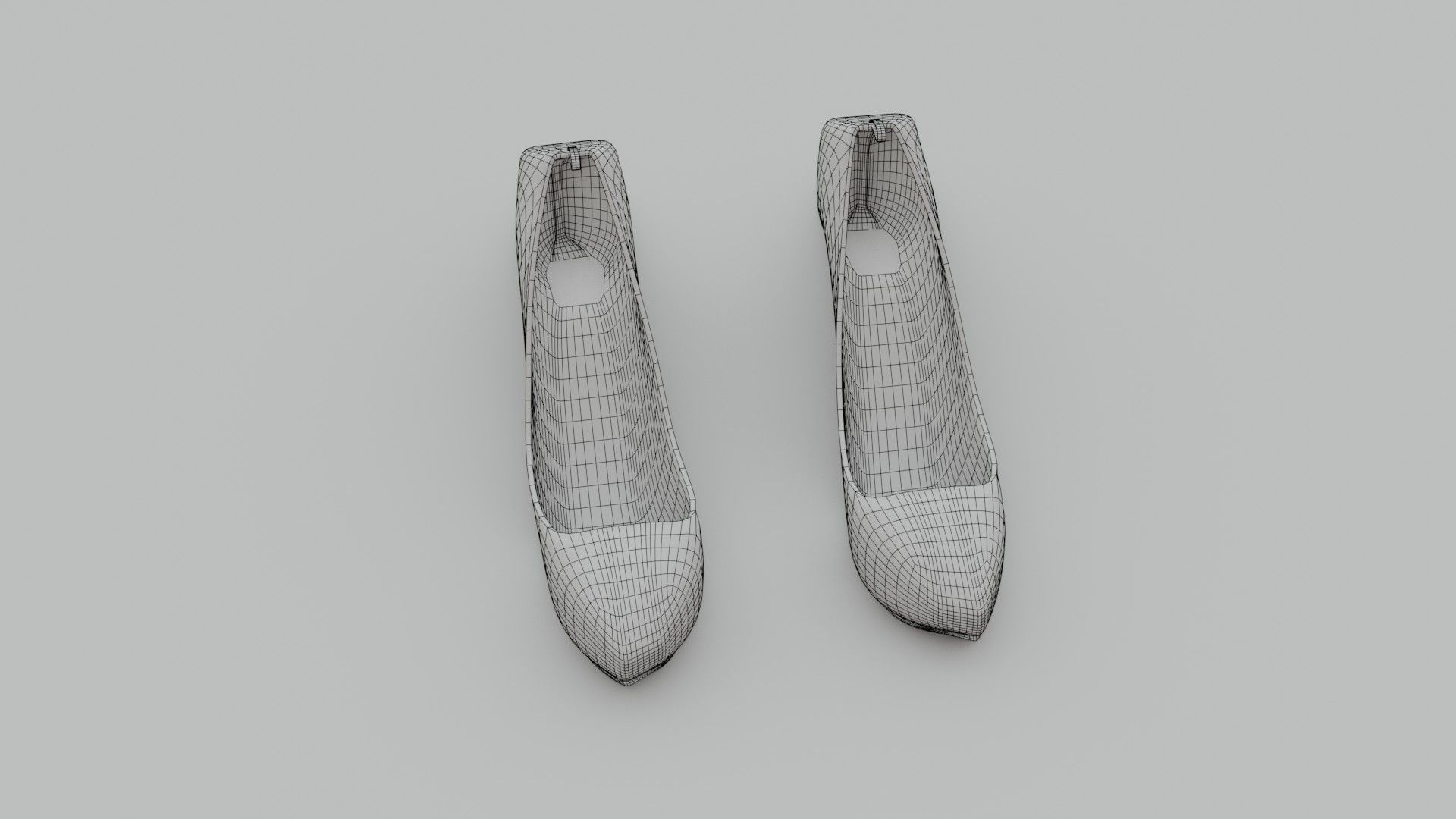 High Heels - Low Poly - PBR Low-poly 3D model_18