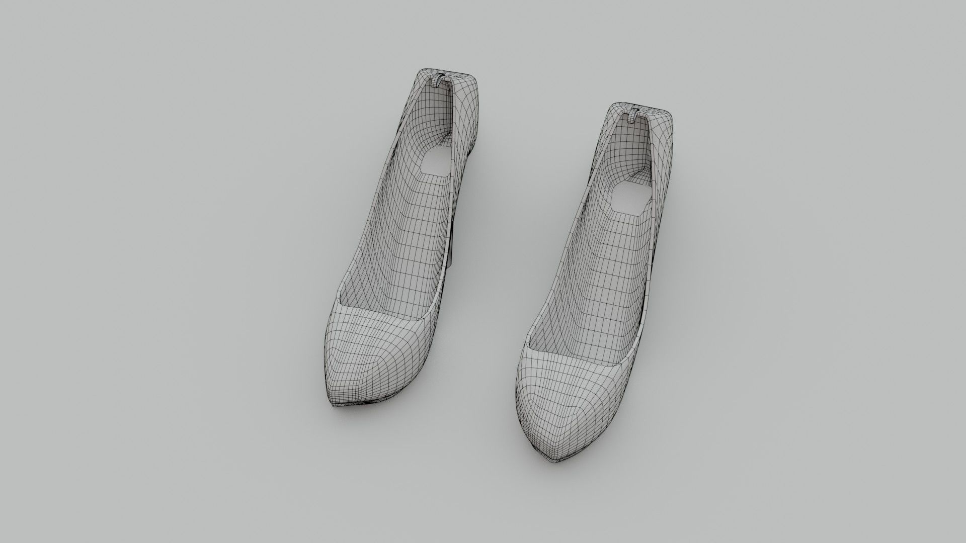 High Heels - Low Poly - PBR Low-poly 3D model_19