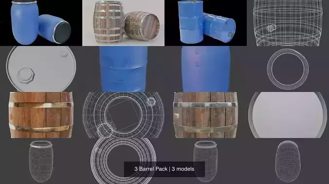 3 Barrel Pack