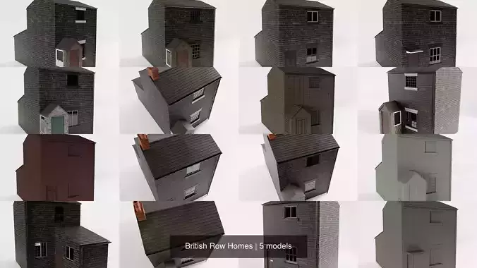 British Row Homes