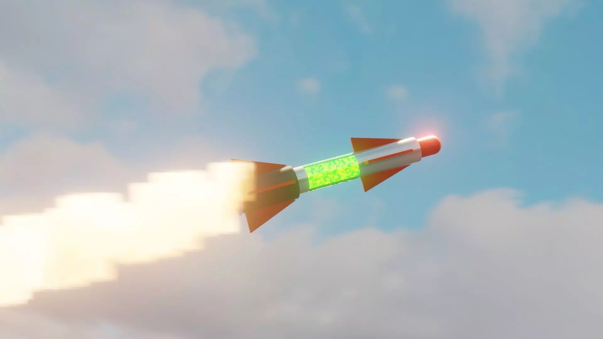 Sci-fi Missile Free low-poly 3D model_0