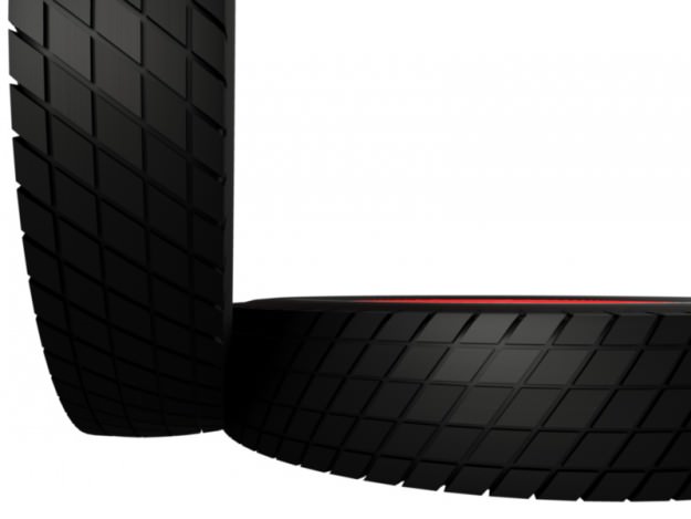 Vintage Classic Sport Tire 3D model_1