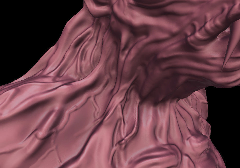 Gorillamonsta head of demon 3D print model_6