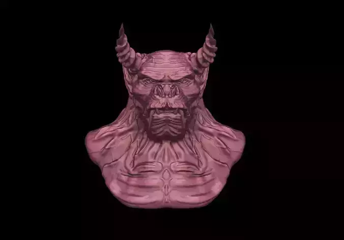 Gorillamonsta head of demon