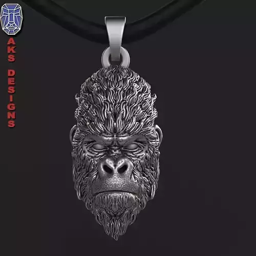  Pendant  animal jewelry guerilla 1