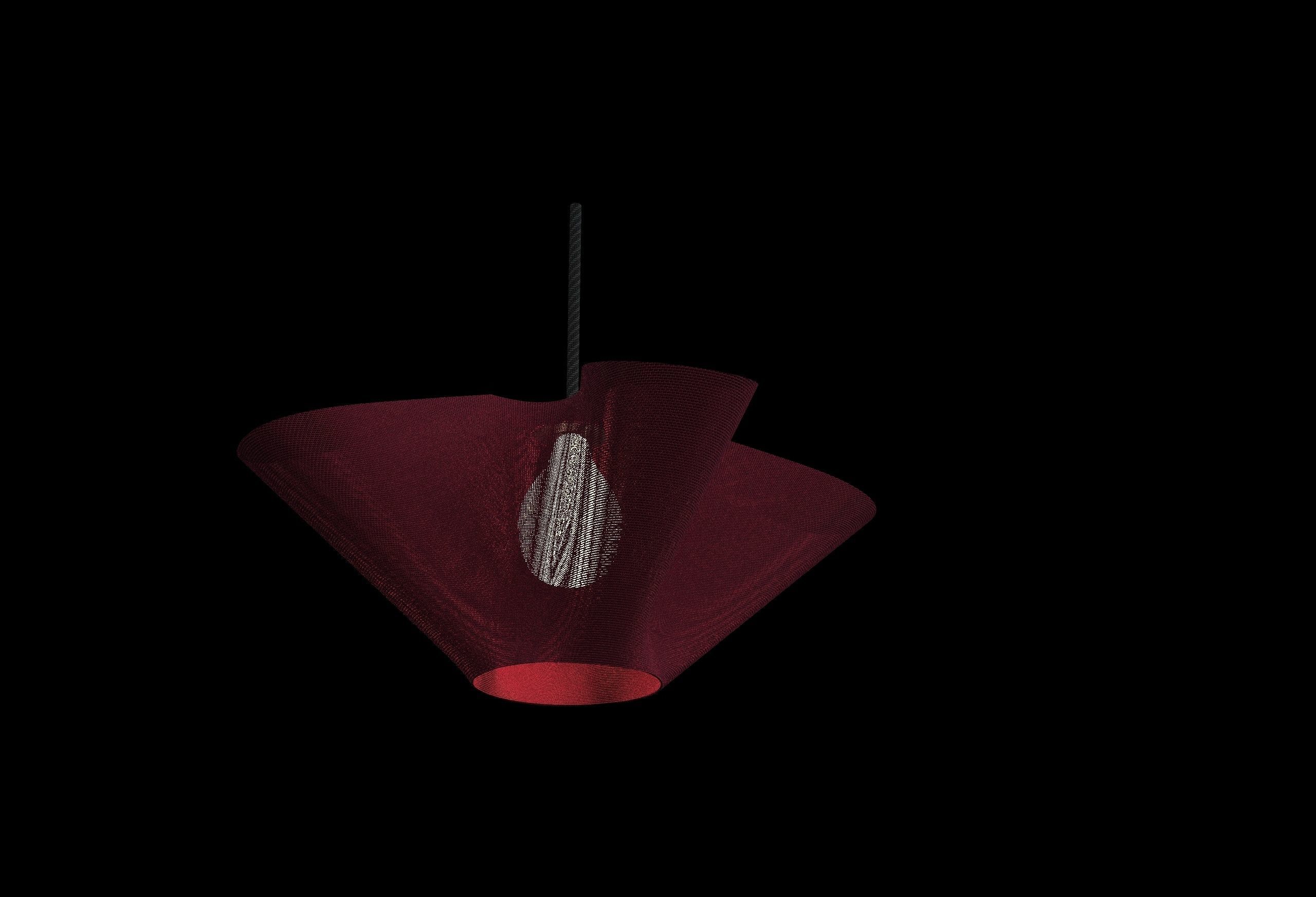 Setareh ceiling lighting 3D model_5