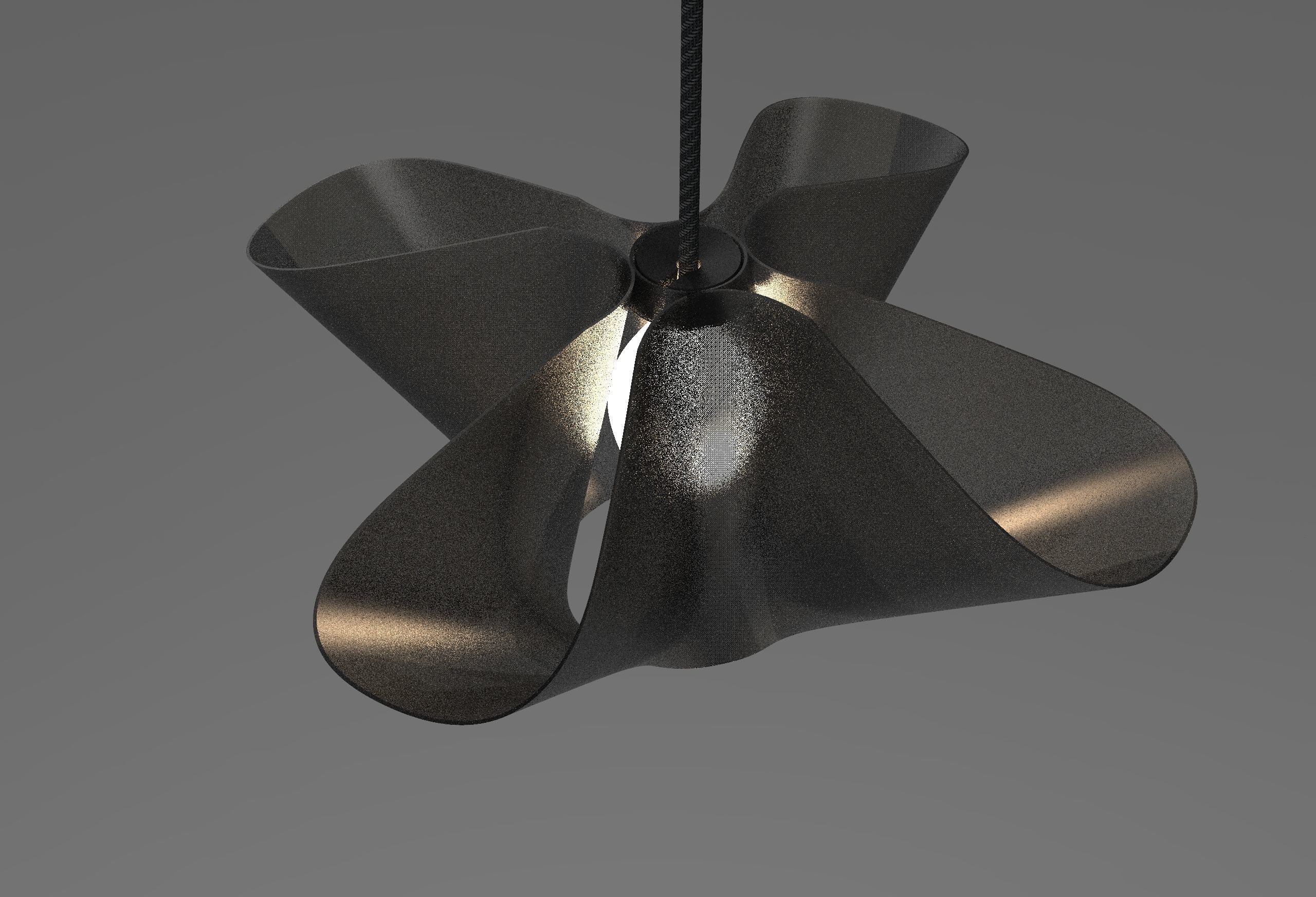Setareh ceiling lighting 3D model_4