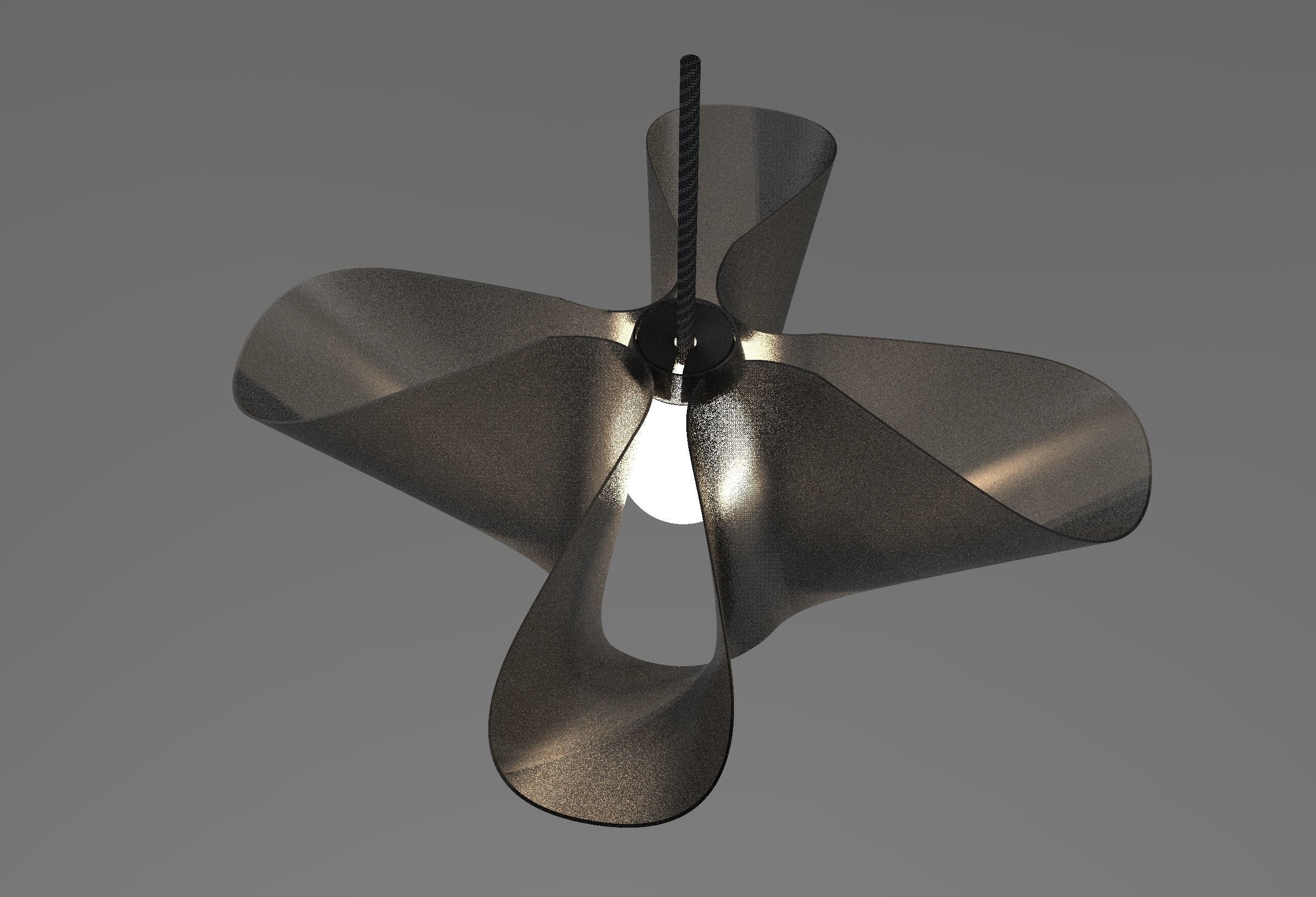 Setareh ceiling lighting 3D model_12