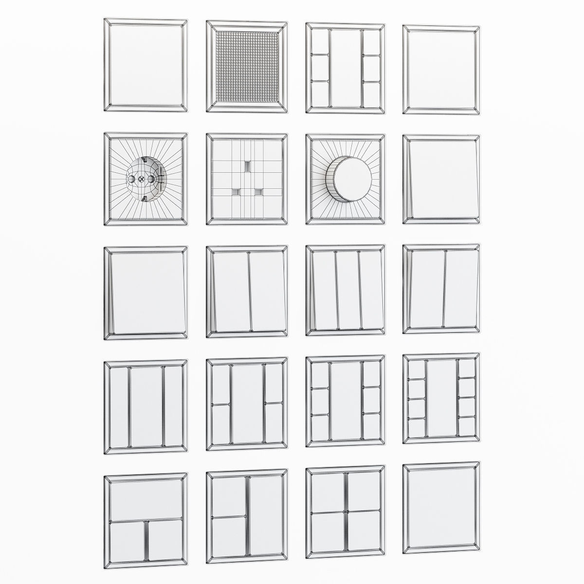 JUNG LS zero black 1 3D model_1