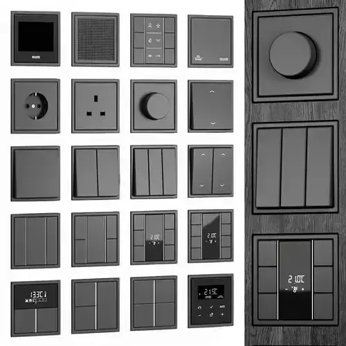 JUNG LS zero black 1