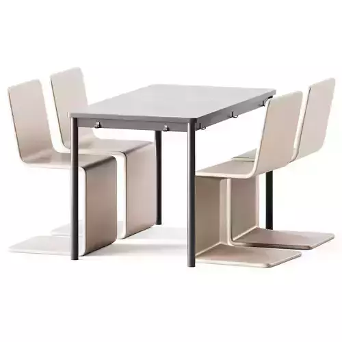 Tommaryd table by Ikea and Outdoor Chair Roger By bellitalia