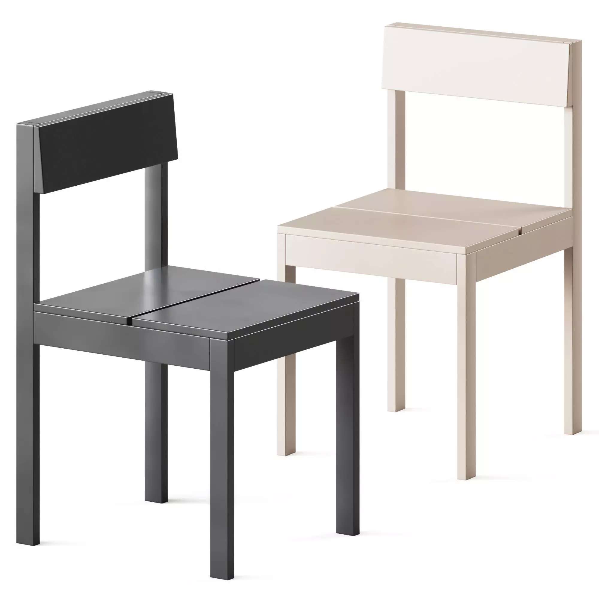 Chair Na Xemena by Gandia Blasco 3D model