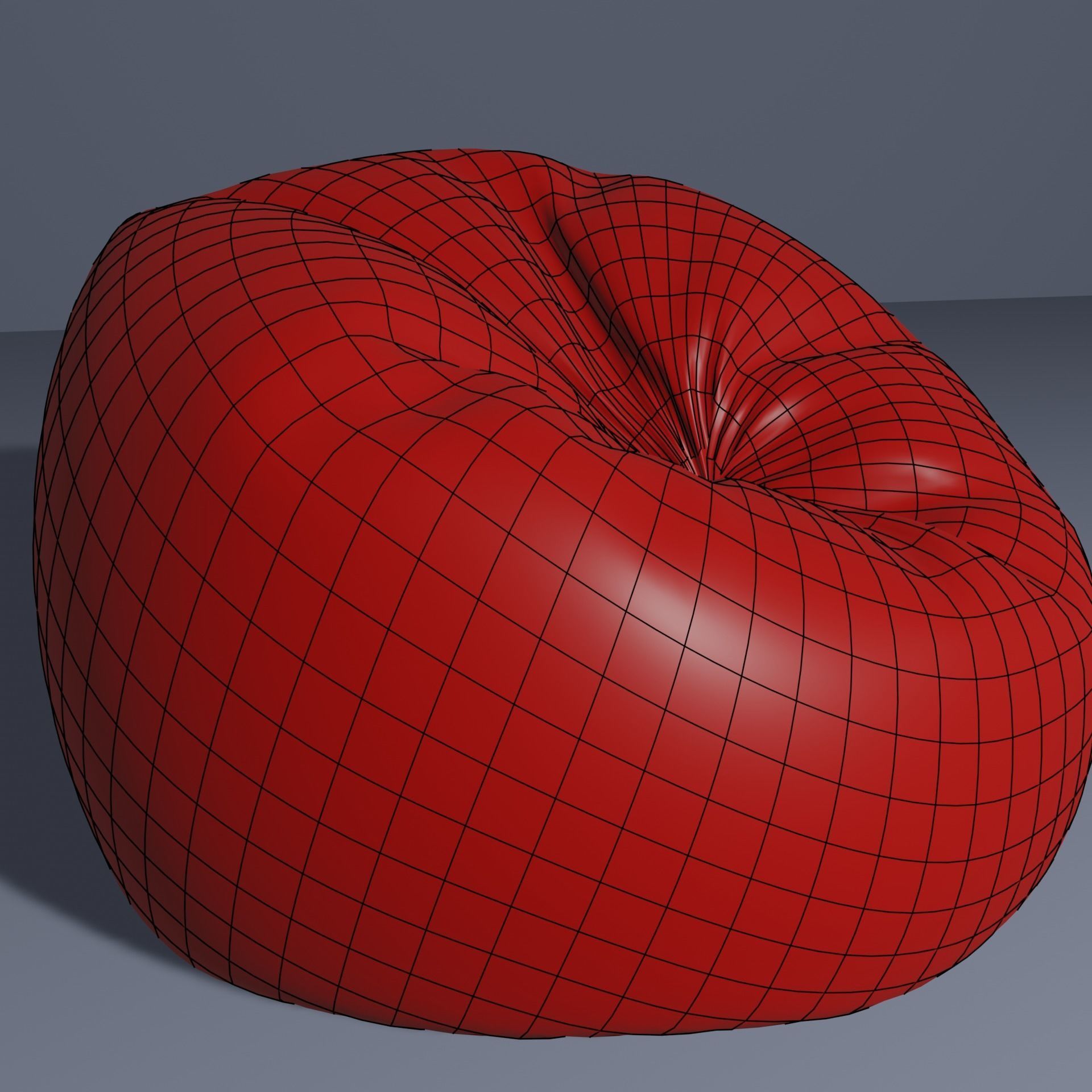 BEANBAG bean bag chair 3D model_5