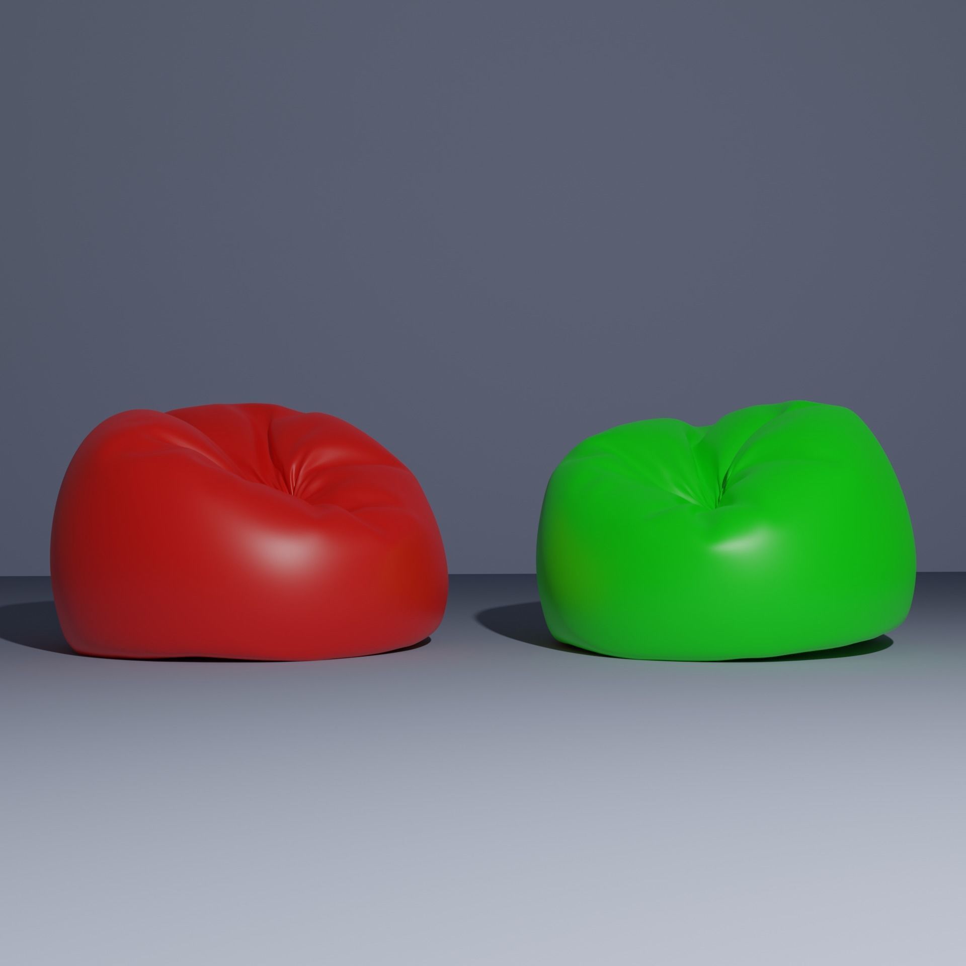 BEANBAG bean bag chair 3D model_4