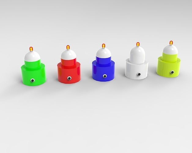 Diwali Lighting Diya VR AR  Low-poly 3D model