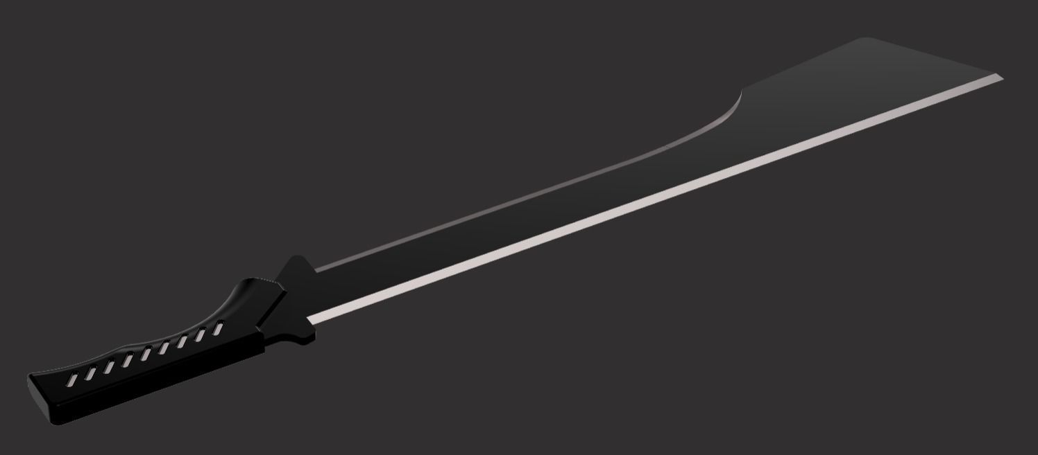 Dune 2021 - Glossu Rabban Harkonnen sword 3D print model_1