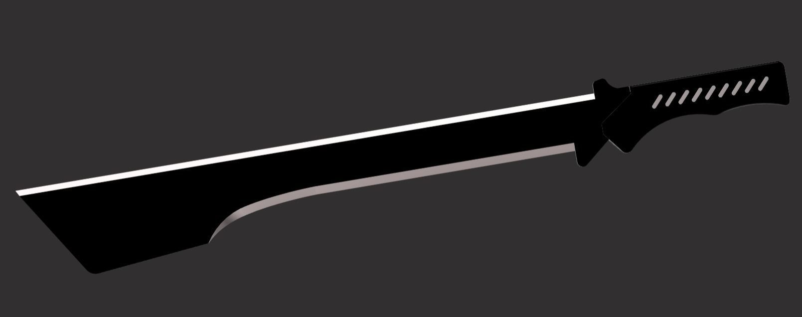 Dune 2021 - Glossu Rabban Harkonnen sword 3D print model_0