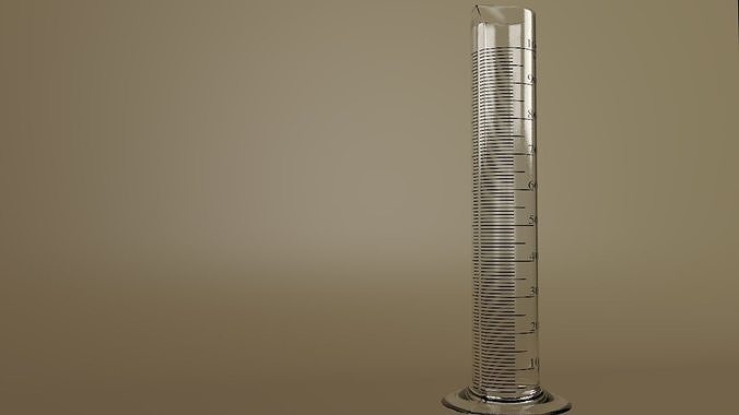 Measuring cylinder 3D model