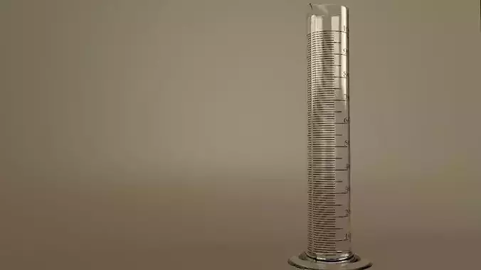 Measuring cylinder 3D model