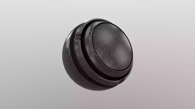 Black Enamel Enameled Steel PBR Substance Material Texture