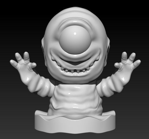 Cyclops Slime 3D print model_5