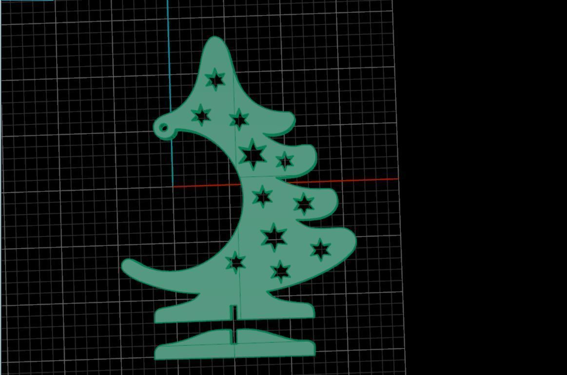 Christmas tree 3D print model_2