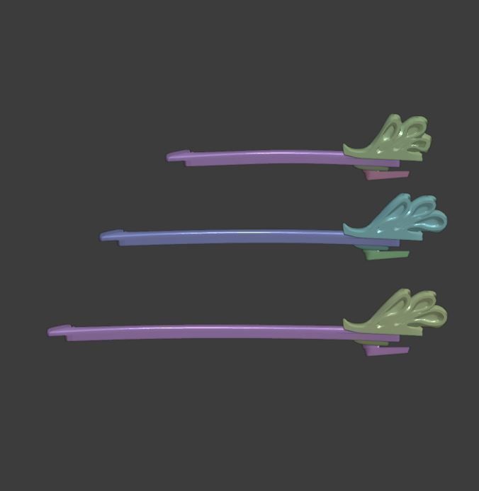 Standard RAGTOP Sunroof SET for modelkits and diecast 3D print model_5