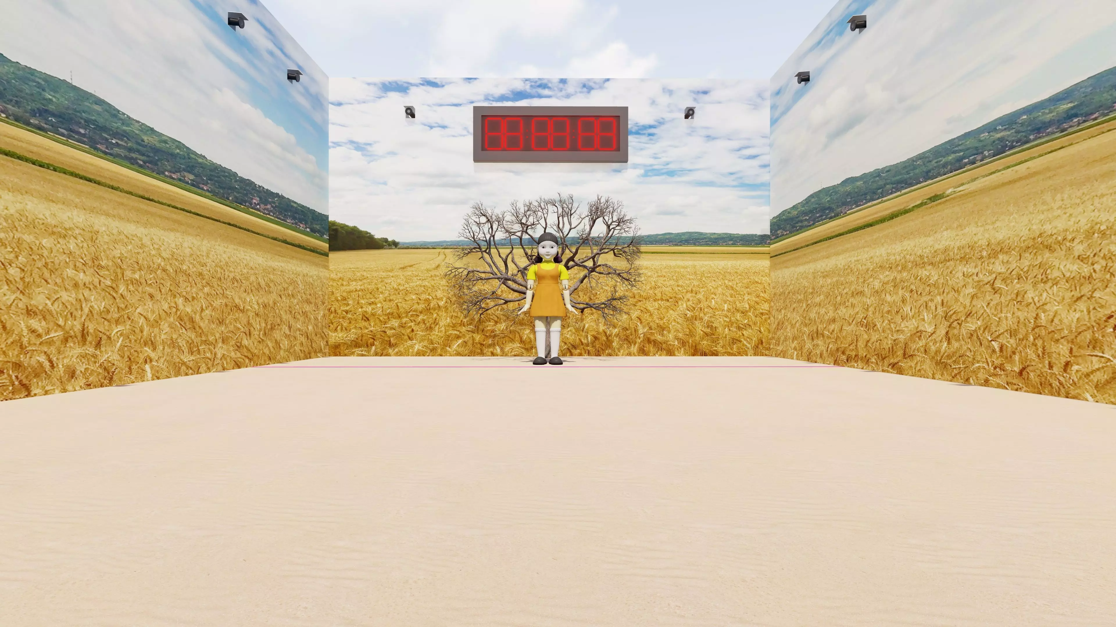 SQUID GAME MAP 3D model_0