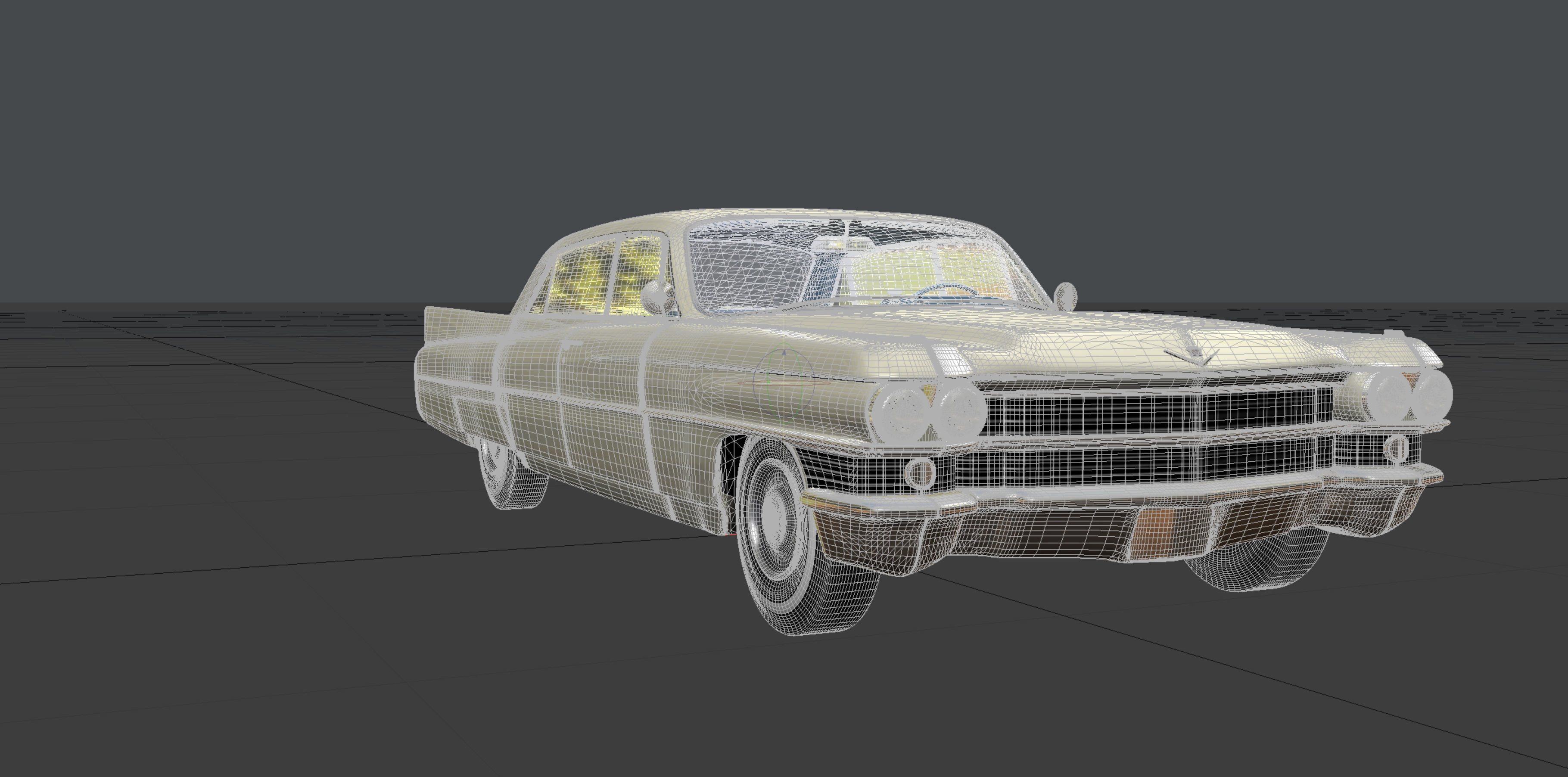 1964 Cadillac Sedan DeVille 3D model_19