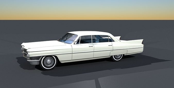 1964 Cadillac Sedan DeVille 3D model