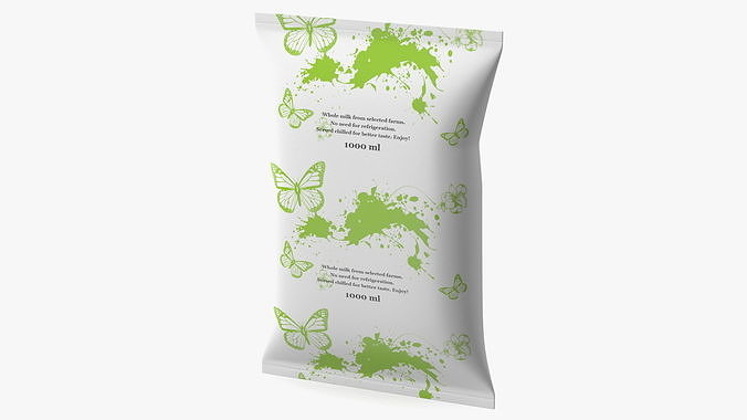 Tetra Fino Aseptic Milk 3D model 2