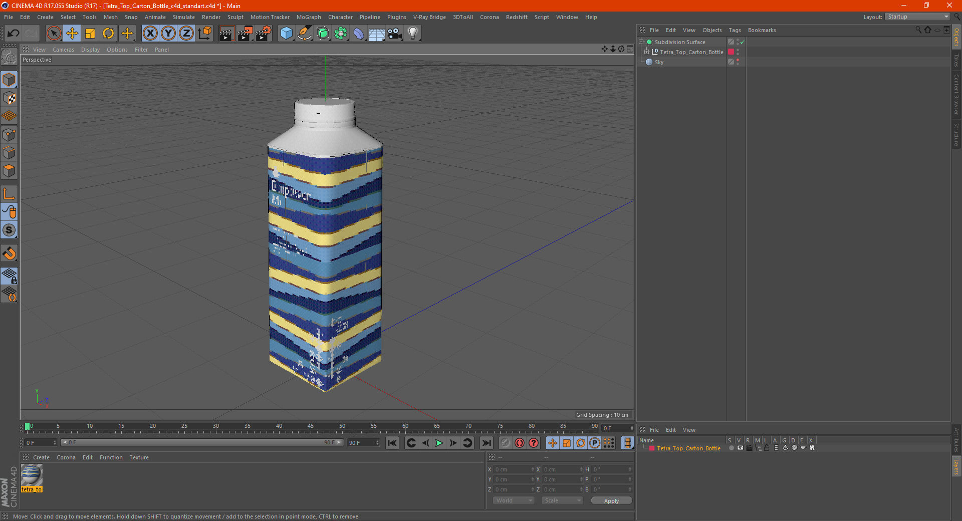 Tetra Top Carton Bottle 3D model_28