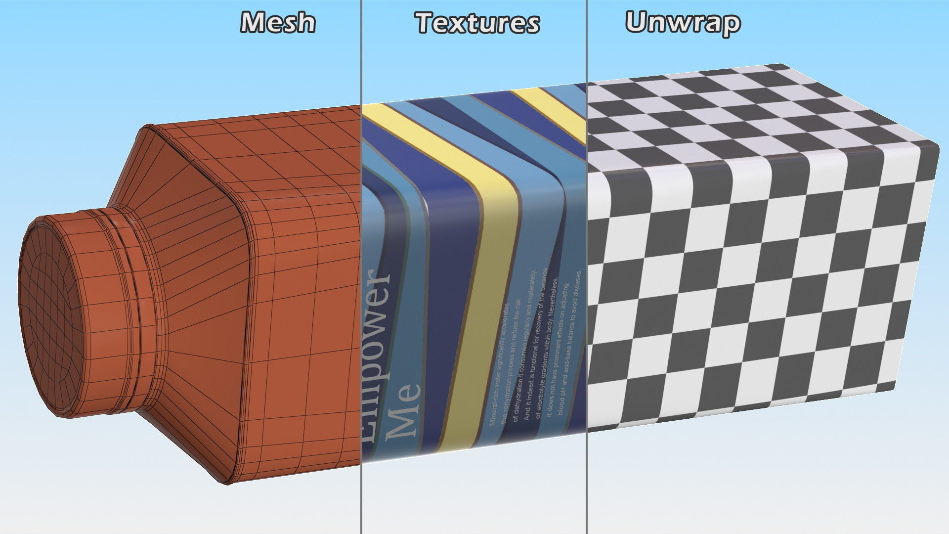 Tetra Top Carton Bottle 3D model_13