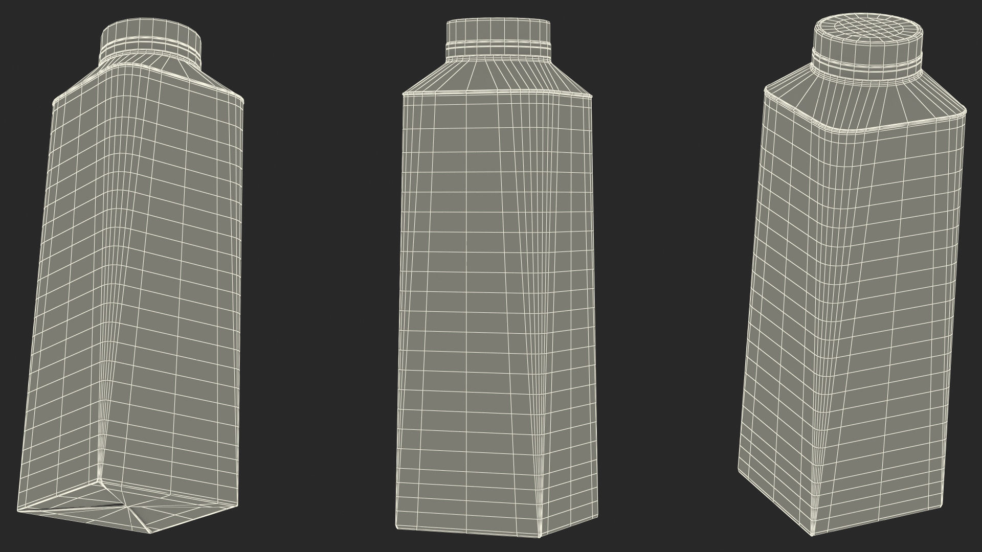 Tetra Top Carton Bottle 3D model_19