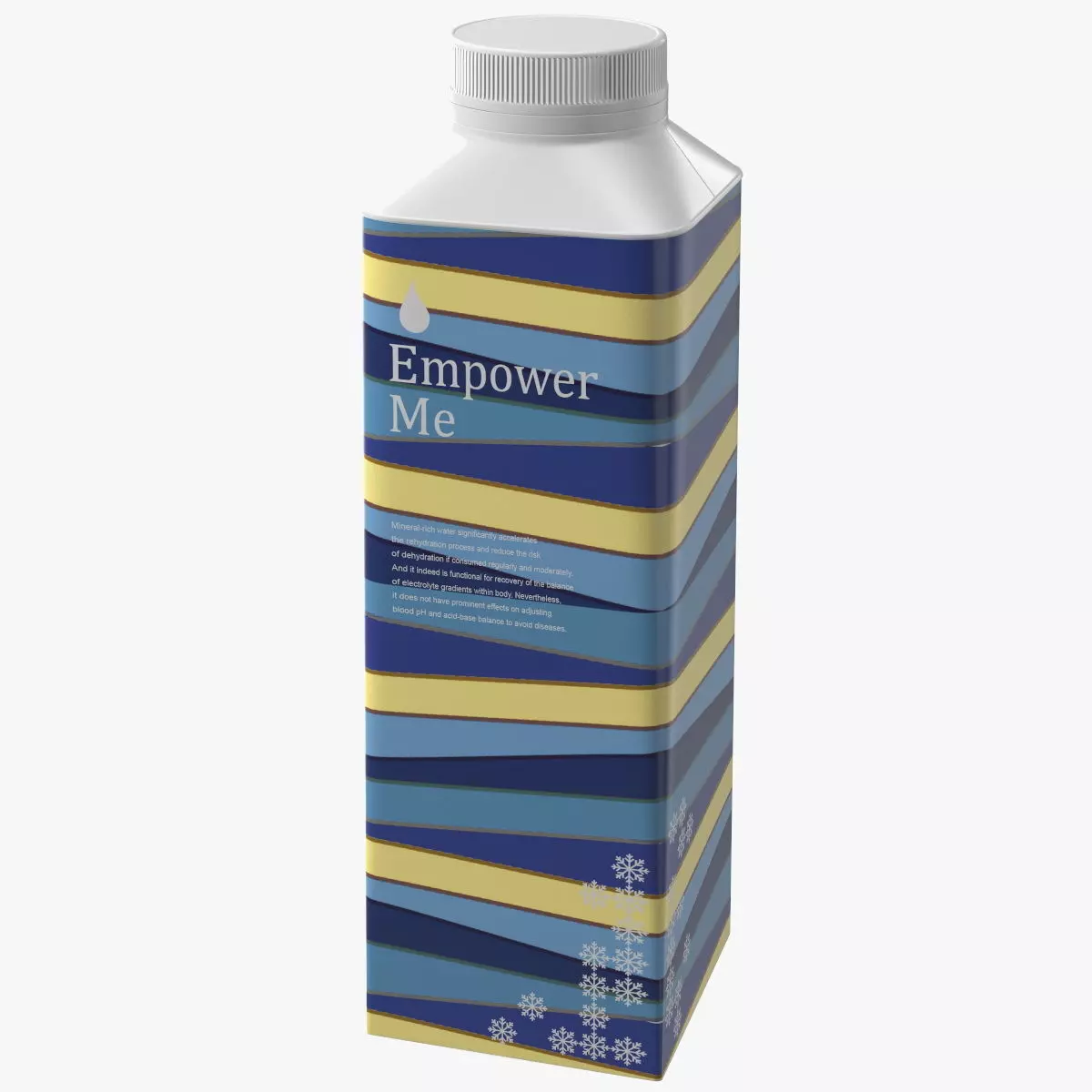 Tetra Top Carton Bottle 3D model_0