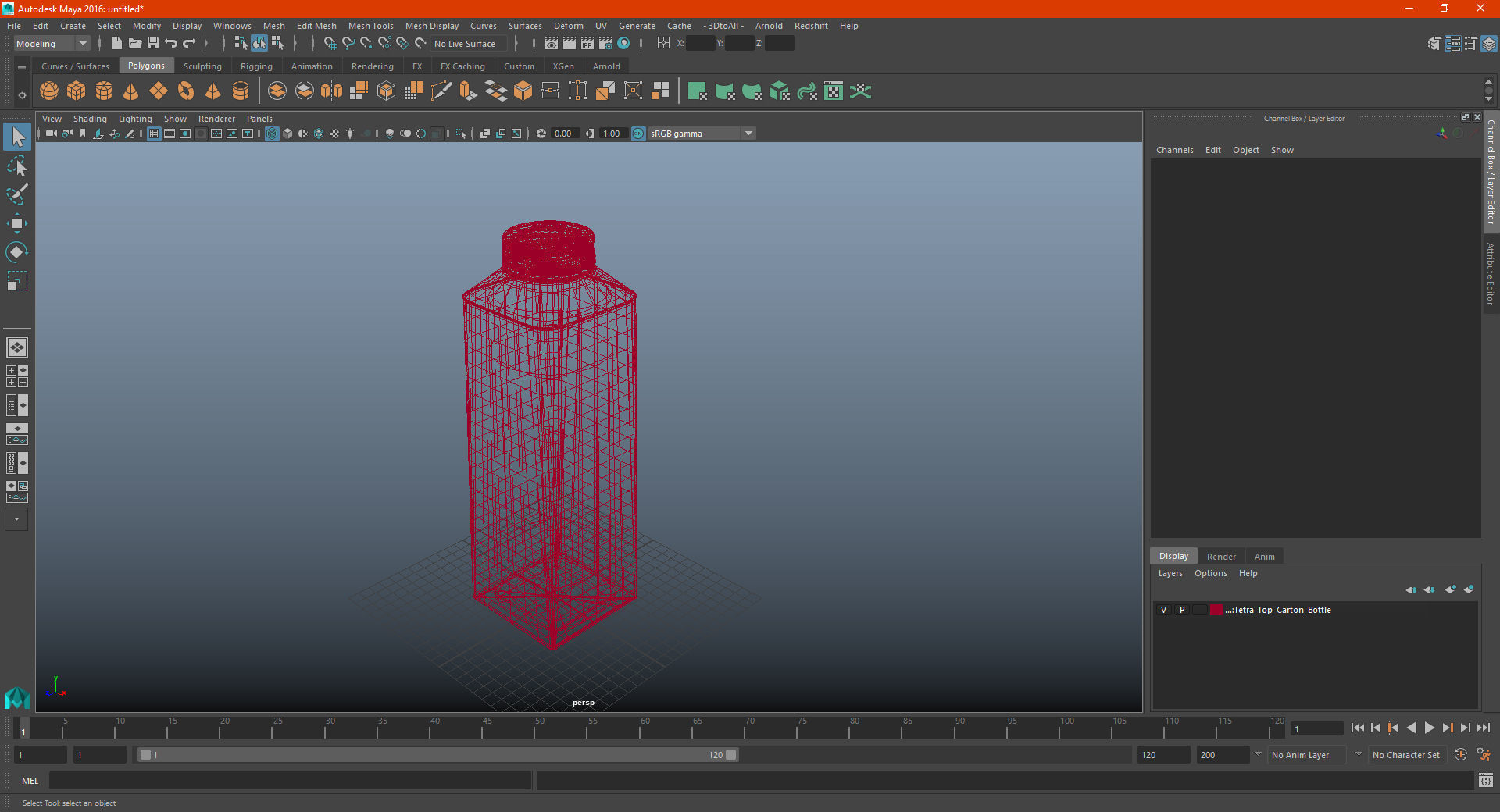 Tetra Top Carton Bottle 3D model_29